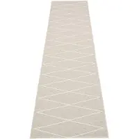 Pappelina Max matto 70x320 cm linen / vanilla