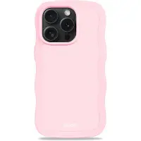 Holdit Phone Case Wavy Pink iPhone 14 Pro Max