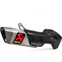 Akrapovic Slip-on Line Ducati Multistrada 1200/1260-s S-d12so9-hapt Ei-homologoitu Slip-on äänenvaimennin