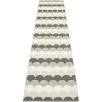 Pappelina , Koi matto 70x350 cm stone metallic