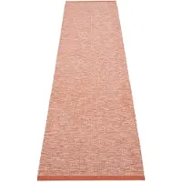 Pappelina Sam matto 70 x 300 cm Brick/Pale Rose