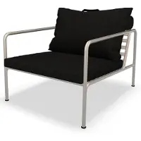 Houe Avon Nojatuoli Dark Grey/White