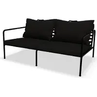 Houe Avon 2-istuttava sohva Dark Grey/Black