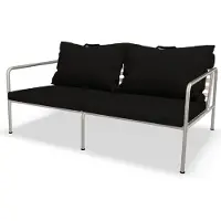 Houe , Avon 2-istuttava sohva Dark Grey/White