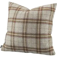 Artwood Glensdale Check Harmaa/Okra tyynynpäällinen 60x40 cm