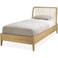 Ethnicraft Spindle Sängyn runko 90x200 Tammi