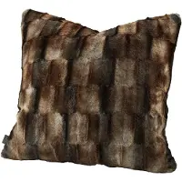 Artwood BELMONT Tyynynpäällinen Brown/Simply Greige taustapuoli kudottua kangasta 60x40 cm