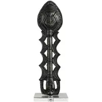 Artwood Yoruba koriste Antique Bronze