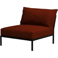Houe Level 2 Nojatuoli Rust/Dark grey