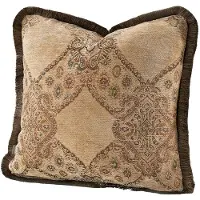 Artwood , Miralago Paisley beige tyynynpäällinen Fringe 60 x 40