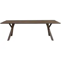 Artwood Ruokapöytä Tree 240 X 90 Cm Silver Back