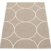 Pappelina , Boo matto 70x100 cm dark linen / vanilla