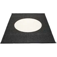 Pappelina Vera matto 180x230 cm one black / vanilla