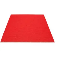 Pappelina Mono matto 180x220 cm red / coral red