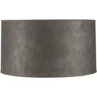 Artwood Lampunvarjostin Cylinder Large Leather Grey