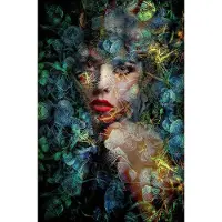 Artwood , Seinäkoriste Blue Autumn 80 x 120 cm