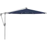 Glatz , Sunwing Casa vapaasti riippuva aurinkovarjo 330 cm kat. 5 anodisoitu alu /530 atlantic