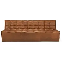 Ethnicraft , N701 3-istuttava sohva Leather