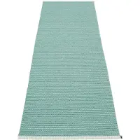 Pappelina Mono matto 70x200 cm jade / pale turquoise
