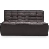 Ethnicraft N701 2-istuttava sohva Dark Grey