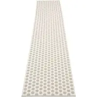 Pappelina Noa matto Warm Grey/ V/ W. Grey stripe 70 x 350 cm