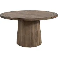Artwood Josh ruokapöytä Ø 170 silver black