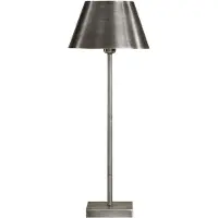 Artwood Pewter matala pöytävalaisin