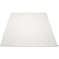 Pappelina Svea matto 230x320 cm white metallic / white