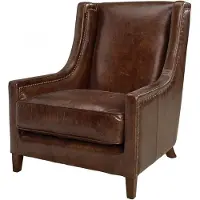 Artwood , Aw44 nojatuoli Leather Vintage Cigar