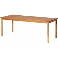 Cinas Oxford 90x210 cm ruokapöytä tiikki