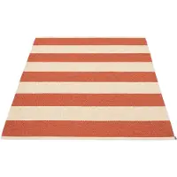 Pappelina , Bob matto Brick/Cream 140 x 180 cm