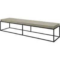 Artwood Mediataso Carlisle 180 x 45 cm Silverstone