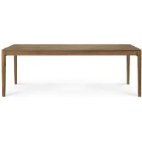 Ethnicraft Bok Ruokapöytä 95x220 cm Teak