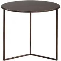 Artwood , Sohvapöytä Cedes pronssi Ø 50 cm