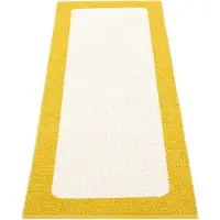 Pappelina Ilda matto 70x180 cm mustard / vanilla