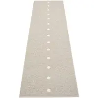 Pappelina Peg matto 70x280 cm linen / vanilla