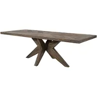 Artwood , Justin ruokapöytä 240 x 100 cm Silver black