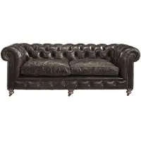 Artwood , Kensington 2,5-istuttava sohva nahka Fudge
