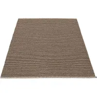Pappelina Mono matto 230x320 cm dark brown / dark linen