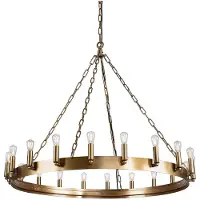 Artwood Katossa oleva kruunukattokruunu 165 cm old brass