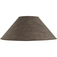 Artwood , Lampunvarjostin Non La Leather Pale Brown