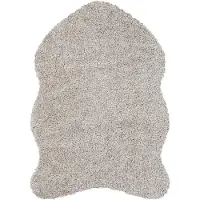 Skinnwille , Lumme matto 60x90 cm Sand