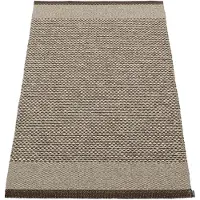 Pappelina Edit matto 85x160 cm Dark Brown