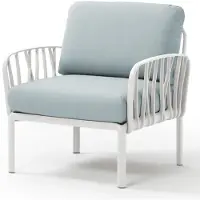 Nardi Komodo nojatuoli White - Ghiaccio Sunbrella