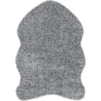 Skinnwille , Lumme matto 60x90 cm Stone