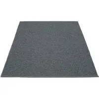 Pappelina , Svea matto 230x320 cm granit / black metallic