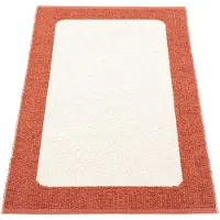 Pappelina Ilda matto 70x120 cm brick / vanilla
