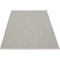 Pappelina Svea matto 140x220 cm warm grey / granit metallic