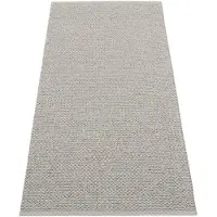 Pappelina Svea matto 70x160 cm warm grey / granit metallic