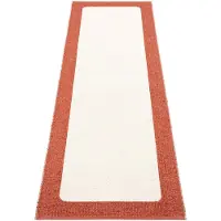 Pappelina Ilda matto 70x240 cm brick / vanilla